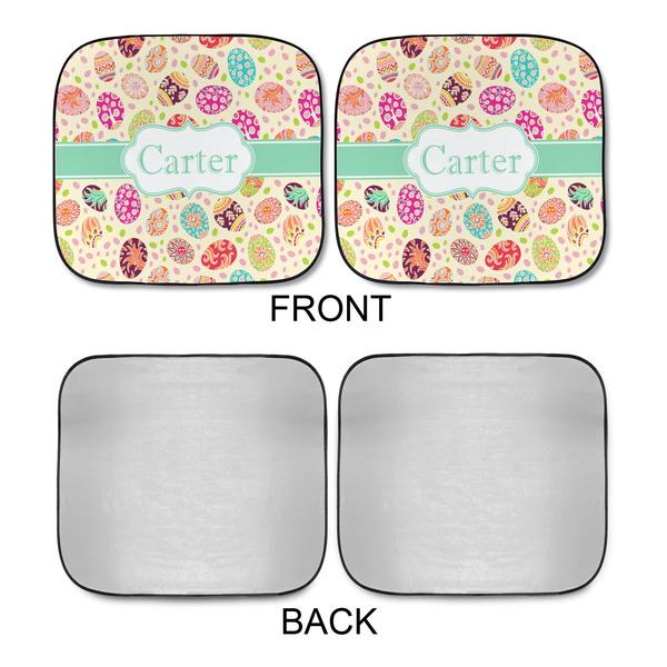 Easter Eggs Car Sun Shades - APPROVAL