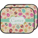 Easter Eggs Car Floor Mats (Back Seat) (Personalized)