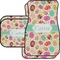 Easter Eggs Car Floor Mats Set - 2 Front & 2 Back (Personalized)