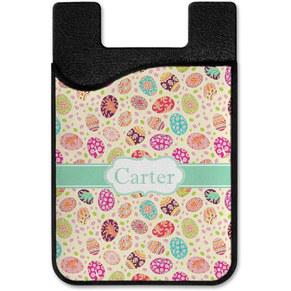 Easter Eggs Cell Phone Credit Card Holder