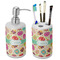 Easter Eggs Ceramic Bathroom Accessories Set (Personalized)