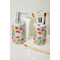 Easter Eggs Ceramic Bathroom Accessories - LIFESTYLE (toothbrush holder & soap dispenser)