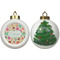 Easter Eggs Ceramic Christmas Ornament - X-Mas Tree (APPROVAL)