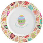 Easter Eggs Ceramic Dinner Plates (Set of 4) (Personalized)