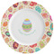 Easter Eggs Ceramic Plate w/Rim