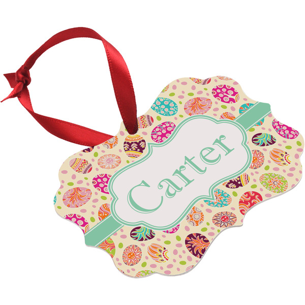 Easter Eggs Christmas Ornament