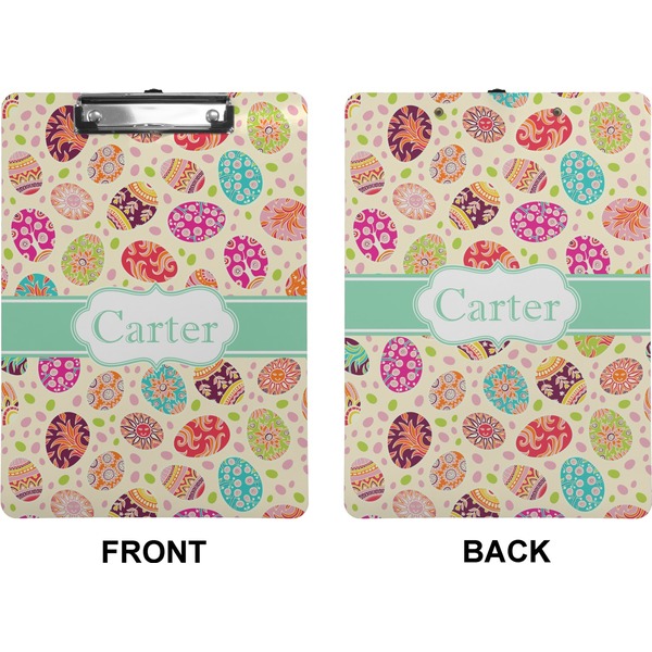 Easter Eggs Clipboard (Letter) (Front + Back)