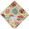 Easter Eggs Cloth Napkins - Personalized Dinner (Folded Four Corners)