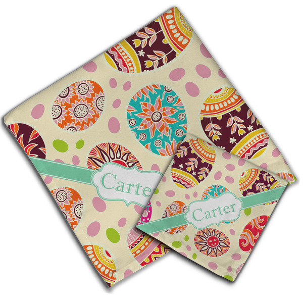 Easter Eggs Cloth Napkins - Personalized Lunch & Dinner (PARENT MAIN)