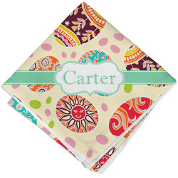 Easter Eggs Cloth Napkin w/ Name or Text