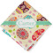 Easter Eggs Cloth Napkins - Personalized Lunch (Folded Four Corners)