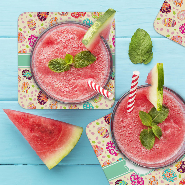 Easter Eggs Coaster Set - LIFESTYLE