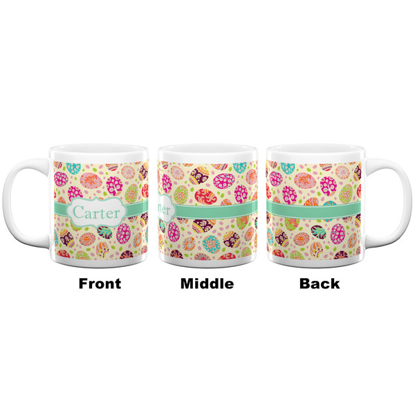 Easter Eggs Coffee Mug - 20 oz - White APPROVAL