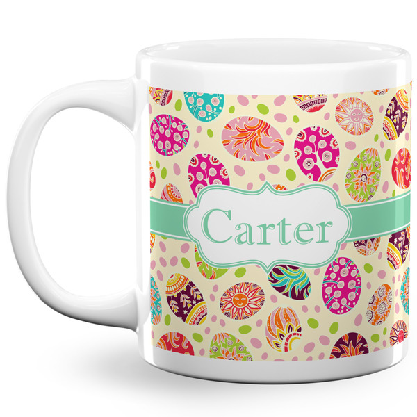Easter Eggs Coffee Mug - 20 oz - White