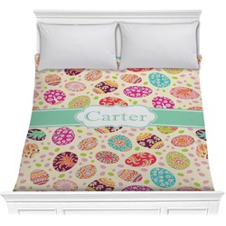 Easter Eggs Comforter - Full / Queen (Personalized)