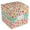 Easter Eggs Cube Favor Gift Box - Front/Main