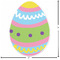 Easter Eggs Custom Shape Iron On Patches - L - APPROVAL