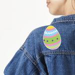 Easter Eggs Twill Iron On Patch - Custom Shape - Large - Set of 4