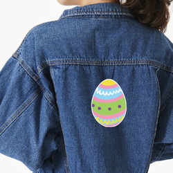 Easter Eggs Twill Iron On Patch - Custom Shape - X-Large