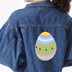 Easter Eggs Twill Iron On Patch - Custom Shape - 2XL - Set of 4
