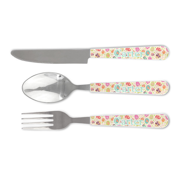 Custom Easter Eggs Cutlery Set (Personalized)