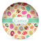 Easter Eggs Microwave Safe Plastic Plate - Composite Polymer (Personalized)
