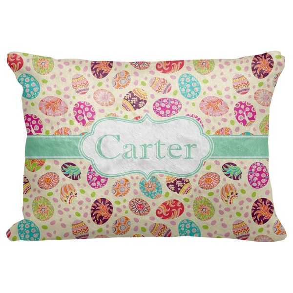Custom Easter Eggs Decorative Baby Pillowcase - 16"x12" (Personalized)