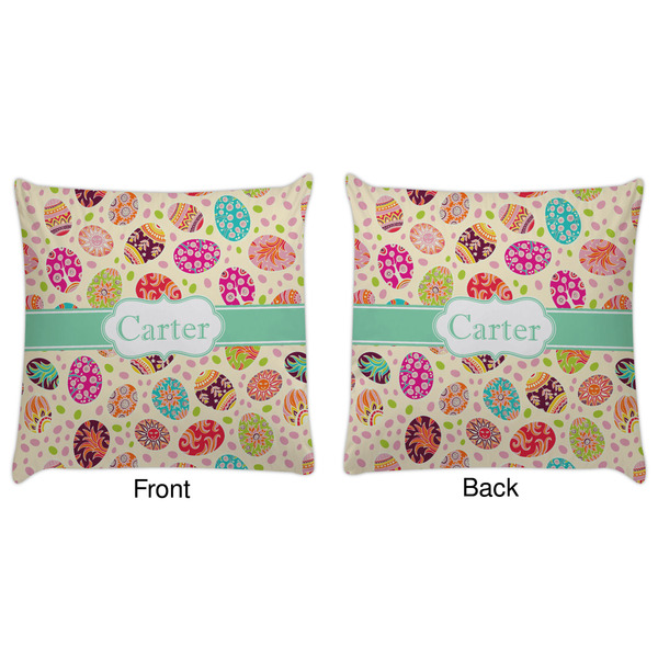 Easter Eggs Decorative Pillow Case - Approval