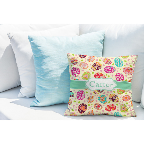 Easter Eggs Decorative Pillow Case - LIFESTYLE 2