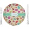 Easter Eggs 10" Glass Lunch / Dinner Plates - Single or Set (Personalized)