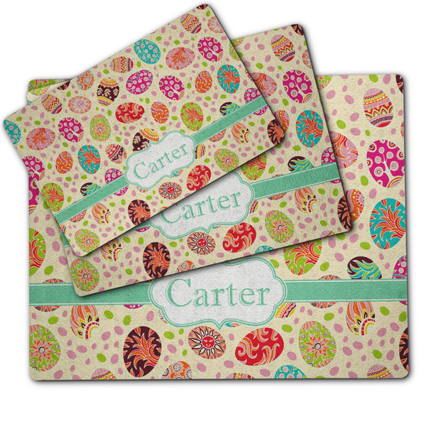 Easter Eggs Dog Food Mat - MAIN (sm, med, lrg)