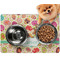 Easter Eggs Dog Food Mat - Small LIFESTYLE