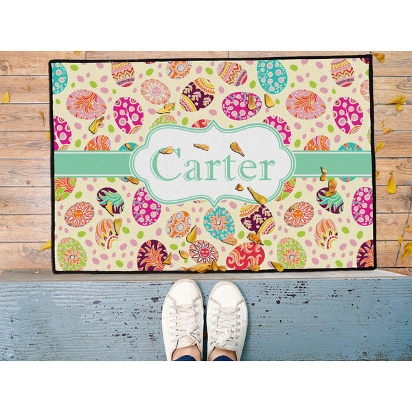 Easter Eggs Door Mat - LIFESTYLE (Med)