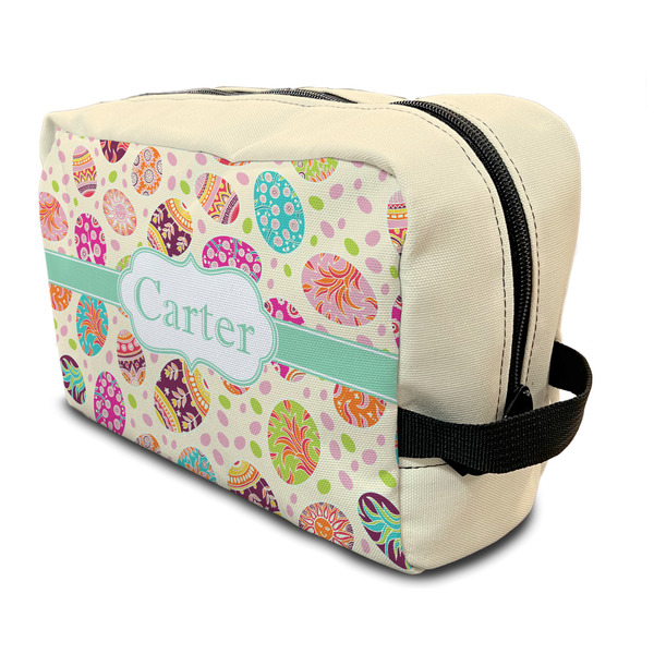 Custom Easter Eggs Toiletry Bag / Dopp Kit (Personalized)