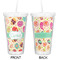 Easter Eggs Double Wall Tumbler with Straw - Approval