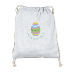 Easter Eggs Drawstring Backpack - Sweatshirt Fleece - Double Sided (Personalized)