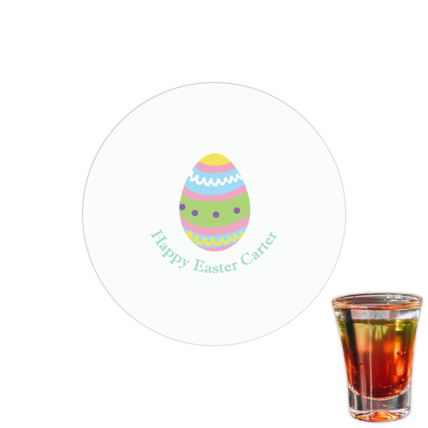 Custom Easter Eggs Printed Drink Topper - 1.5" (Personalized)