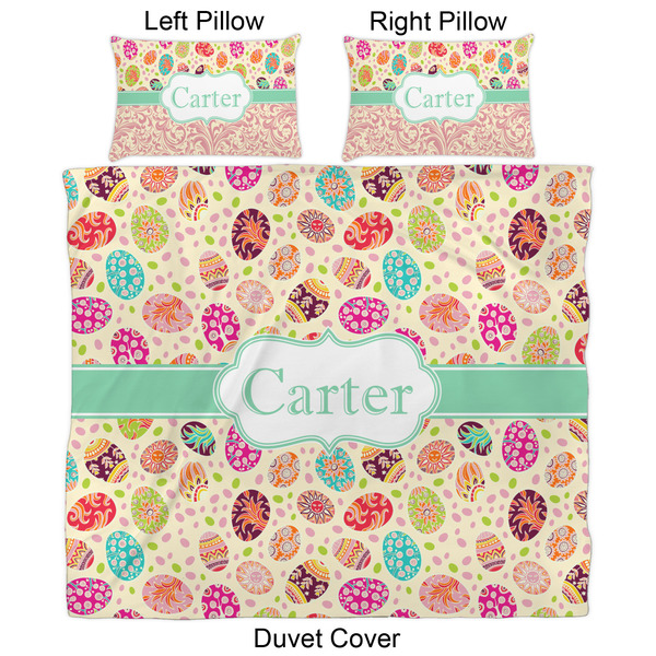 Easter Eggs Duvet Cover Set - King - Approval