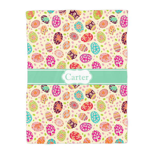 Easter Eggs Duvet Cover - Twin - Front