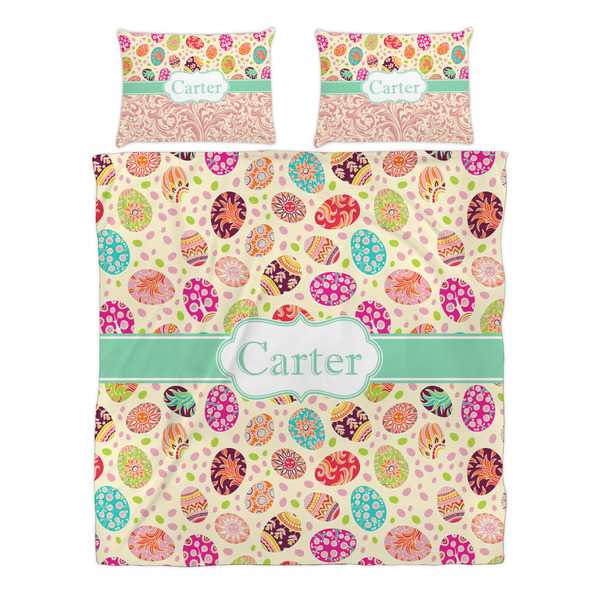 Easter Eggs Duvet cover Set - Queen - Alt Approval