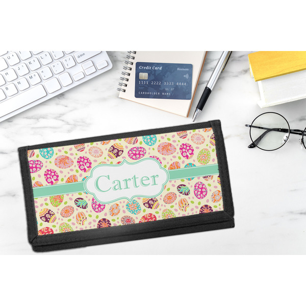 Easter Eggs DyeTrans Checkbook Cover - LIFESTYLE