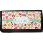 Easter Eggs Canvas Checkbook Cover (Personalized)