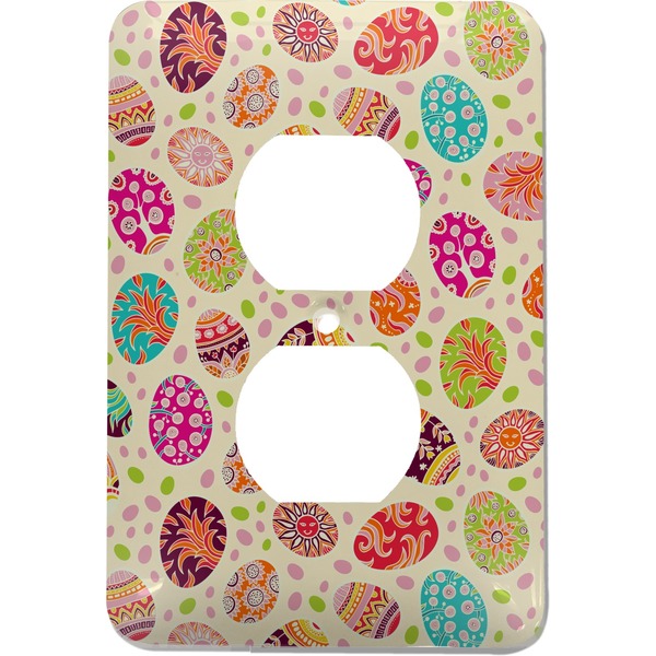 Custom Easter Eggs Electric Outlet Plate