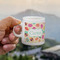 Easter Eggs Espresso Cup - 3oz LIFESTYLE (new hand)