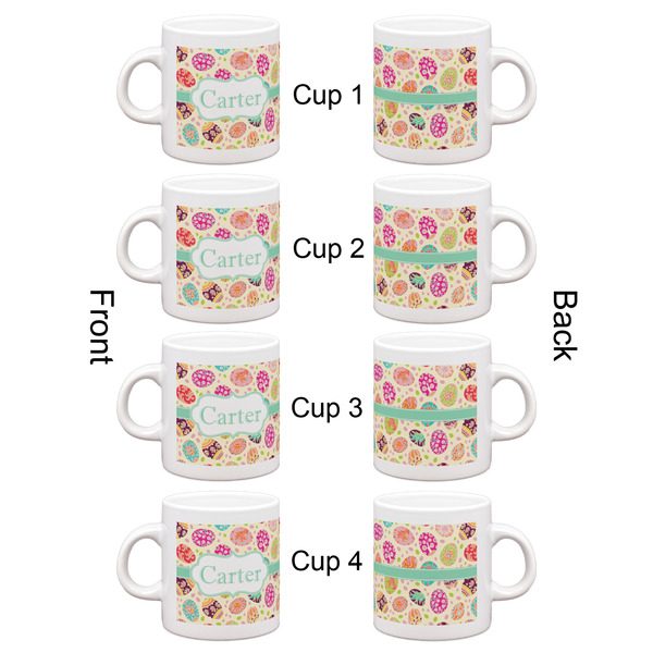 Easter Eggs Espresso Cup Set of 4 - Apvl