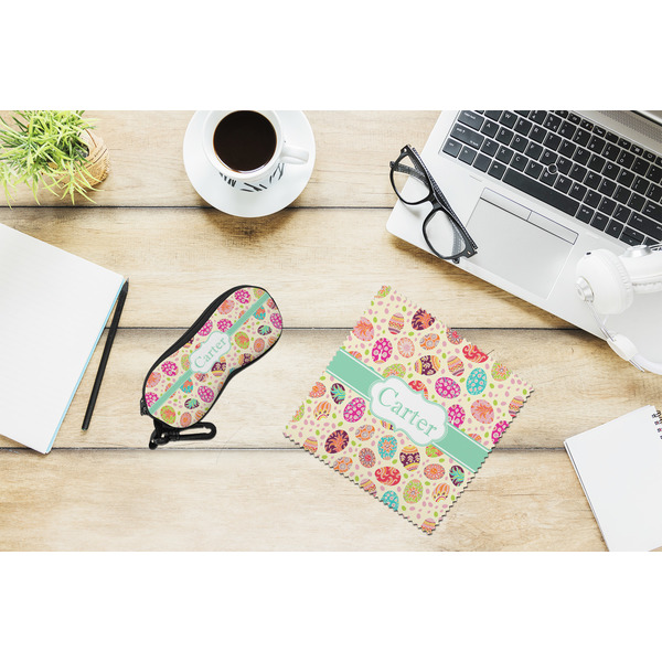 Easter Eggs Eyeglass Case and Cloth Set - LIFESTYLE