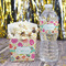 Easter Eggs French Fry Favor Box - w/ Water Bottle