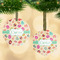 Easter Eggs Frosted Glass Ornament - MAIN PARENT