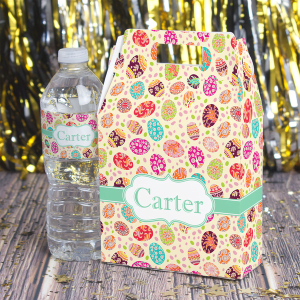 Easter Eggs Gable Favor Box - In Context