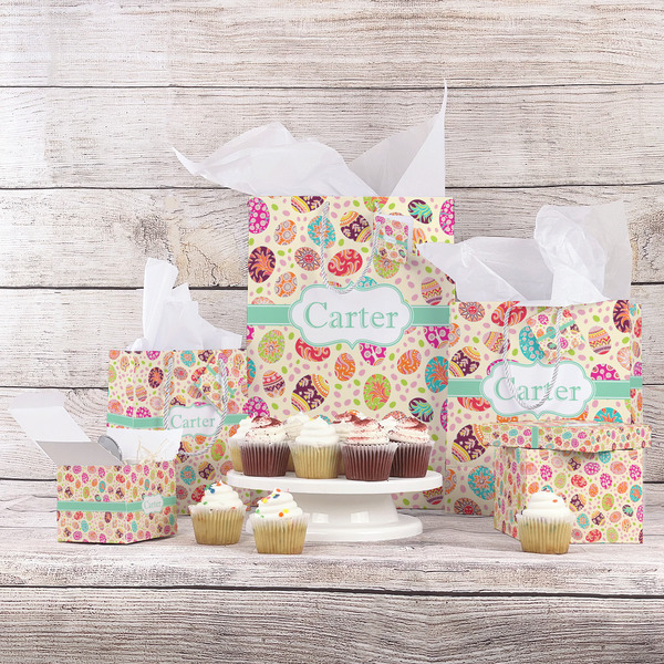 Easter Eggs Gift Bags - In Context